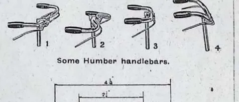 Some Humber handlebars