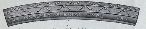 Moseley Special tyre tread