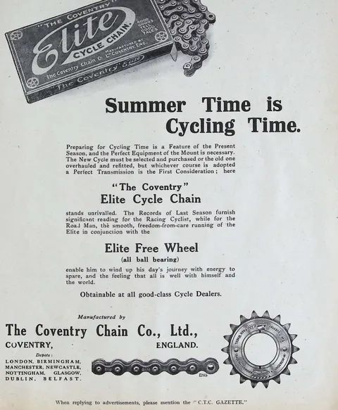 The Coventry Elite Cycle Chain and Free Wheel