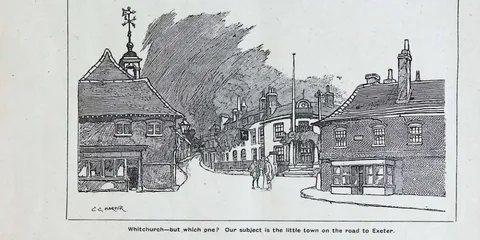 Whitchurch - the little town on the road to Exeter