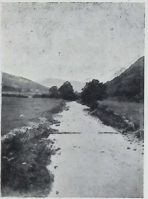 Track in Wales: the Ceiriog at Llanarmon