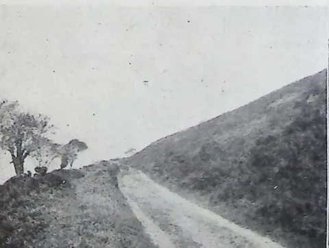 The road near Plas Nantyr