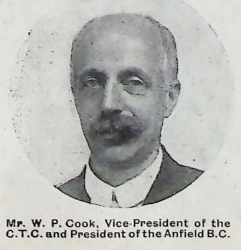 Mr. W. P. Cook, Vice-President of the C.T.C. and President of the Anfield B.C.