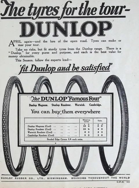 Dunlop - The tyres for the tour
