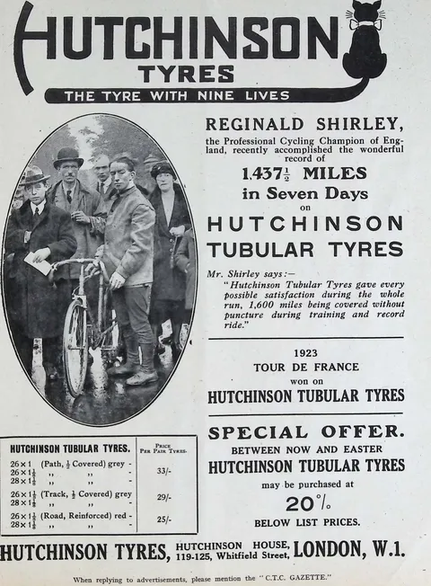 Hutchinson Tyres - The Tyre with Nine Lives
