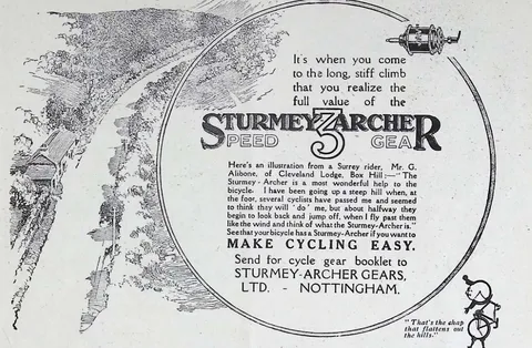 Sturmey-Archer 3-Speed Gear