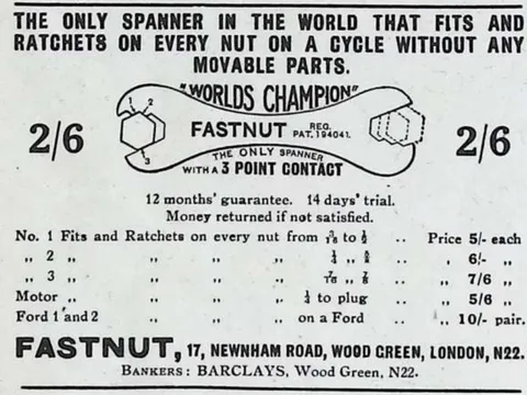 Fastnut - The World's Champion spanner