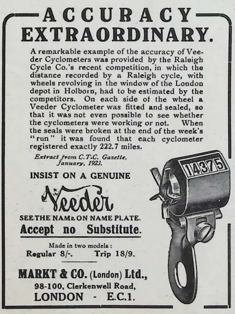 Veeder Cyclometer - Accuracy Extraordinary