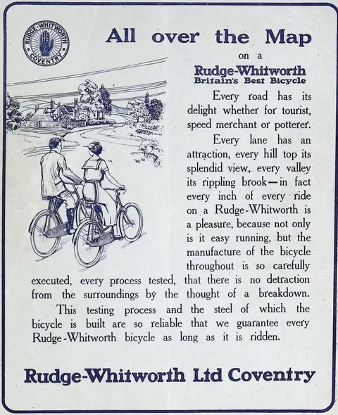 Rudge-Whitworth - All over the Map