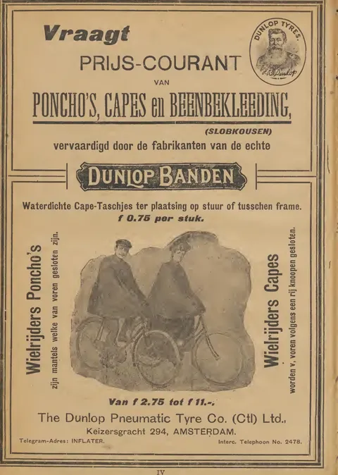 Dunlop Poncho's en Capes