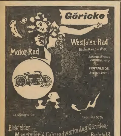 Göricke Westfalen-Rad en Motor-Rad