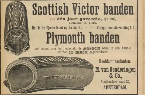 Scottish Victor banden en Plymouth banden