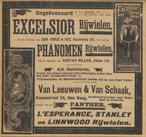 Excelsior en Phänomen Rijwielen