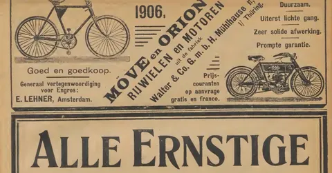 Möve en Orion Rijwielen en Motoren