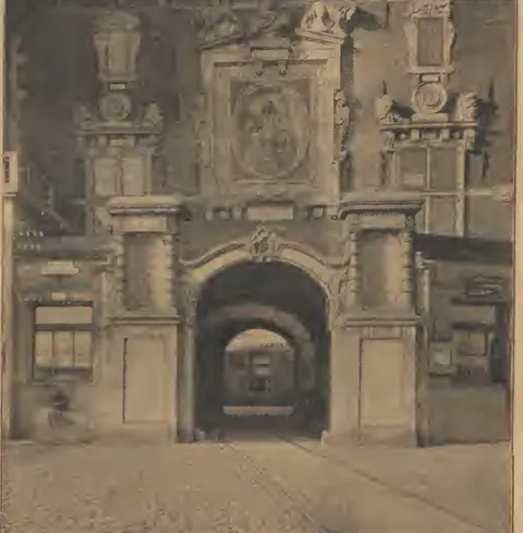 Een interessante Poort te Dordrecht