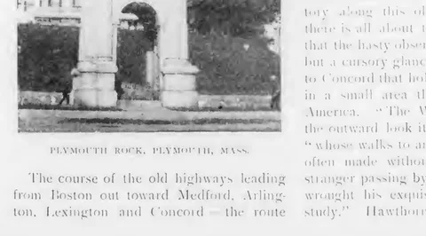Plymouth Rock, Plymouth, Mass.