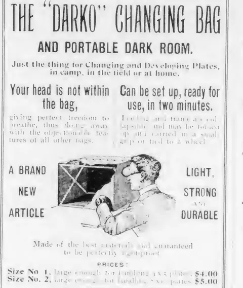 The 'Darko' Changing Bag and Portable Dark Room