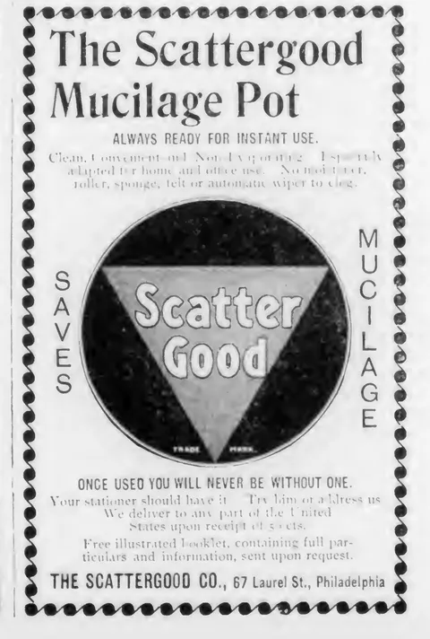 The Scattergood Mucilage Pot