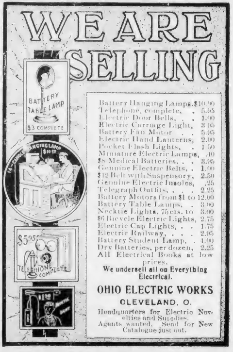 We Are Selling, Ohio Electric Works, Cleveland