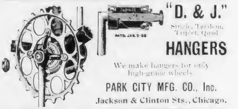 'D. & J.' Hangers, Park City Mfg. Co., Chicago