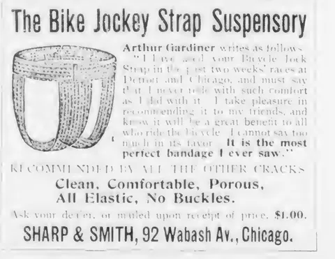 The Bike Jockey Strap Suspensory, Sharp & Smith, Chicago