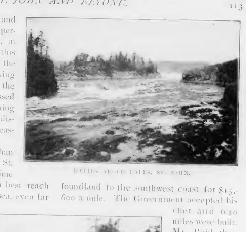 Rapids Above Falls, St. John