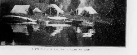 A Typical New Brunswick Camping Scene