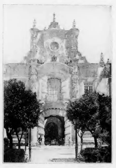 Palace Gate at Guadalajara