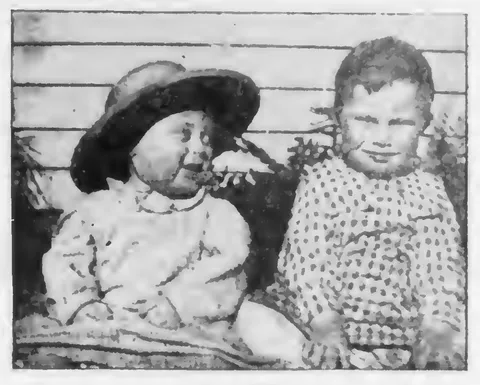 Photographing the Baby (boy and girl)
