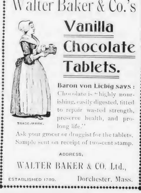 Walter Baker & Co.'s Vanilla Chocolate Tablets