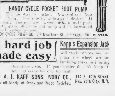 Handy Cycle Pocket Foot Pump