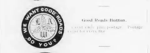 Good Roads Button