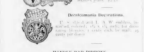 Decalcomania Decorations