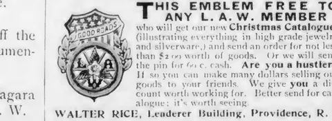 L.A.W. Member's Emblem
