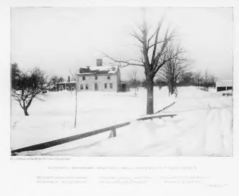 Whittier's Birthplace, Haverhill, Mass.