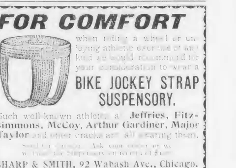 Bike Jockey Strap Suspensory