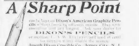 A Sharp Point, Dixon's Pencils