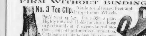 No. 3 Toe Clip, The Buescher Mfg. Co.