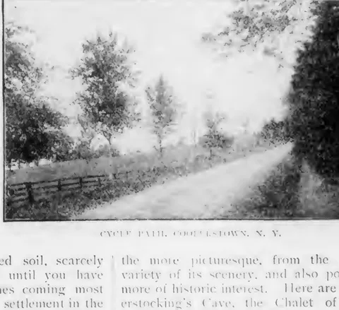 Cycle Path, Cooperstown, N. Y.