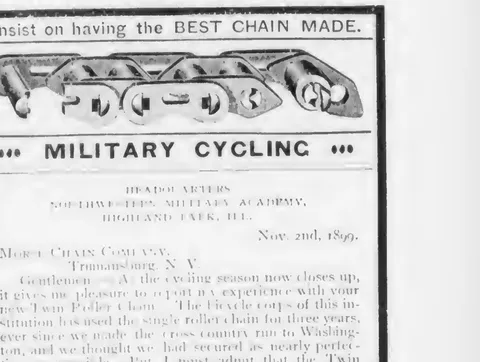 Insist on Having the Best Chain Made, Morse Chain Co.