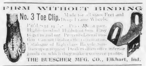 Firm Without Binding, No. 3 Toe Clip