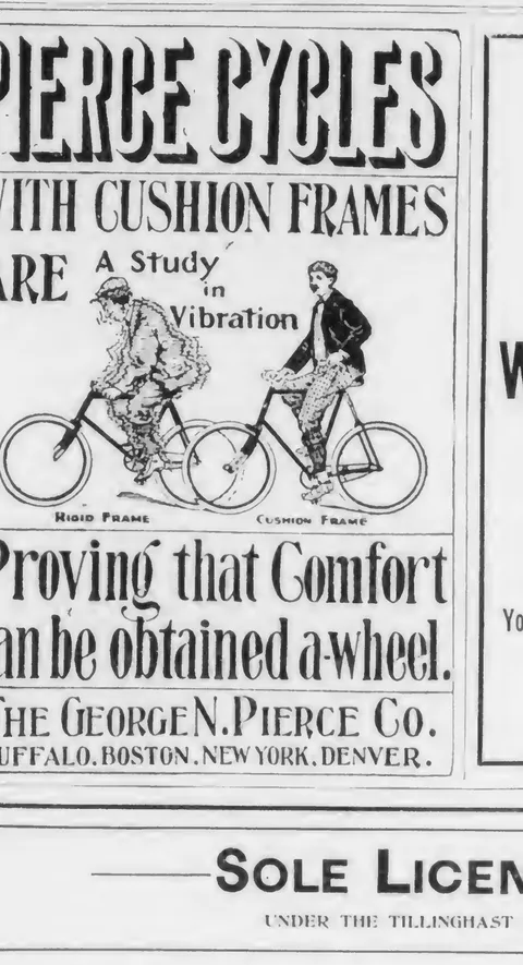 Pierce Cycles with Cushion Frames