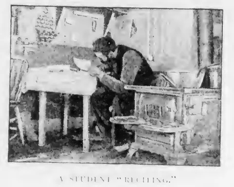 A Student "Resting"