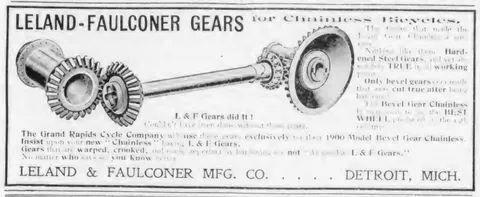 Leland-Faulconer Gears for Chainless Bicycles