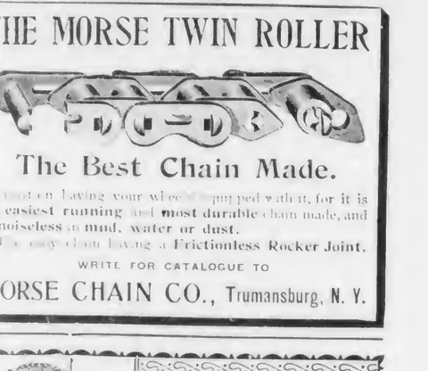 The Morse Twin Roller, "The Best Chain Made"