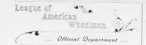 League of American Wheelmen, Official Department