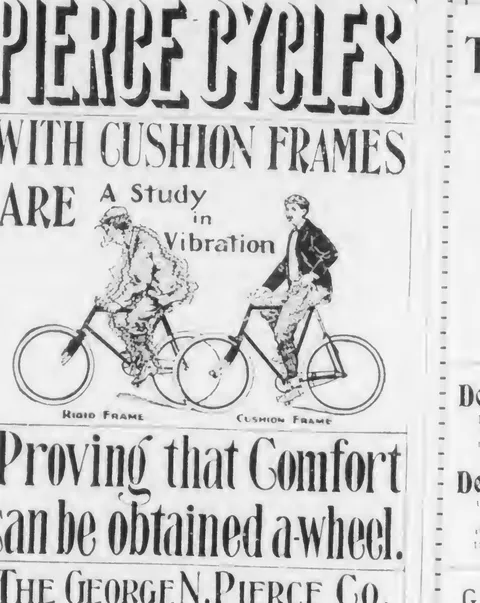 Pierce Cycles with Cushion Frames