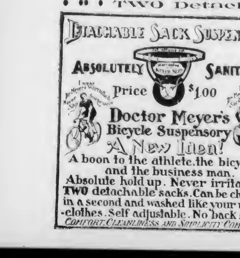 Dr. Meyer's Bicycle Suspensory
