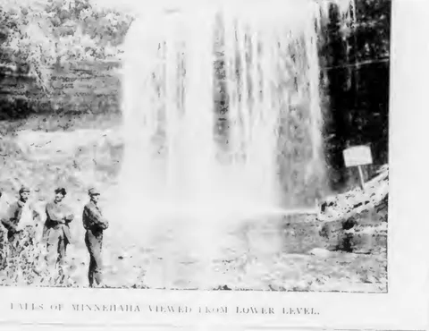 Falls of Minnehaha Viewed from Lower Level