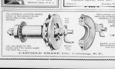 The Canfield Coaster Brake